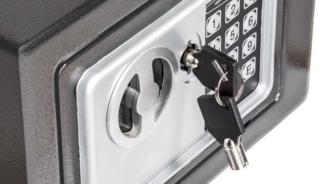 Timeless Tools Digitális széf 2 típusban - kicsi, szürke