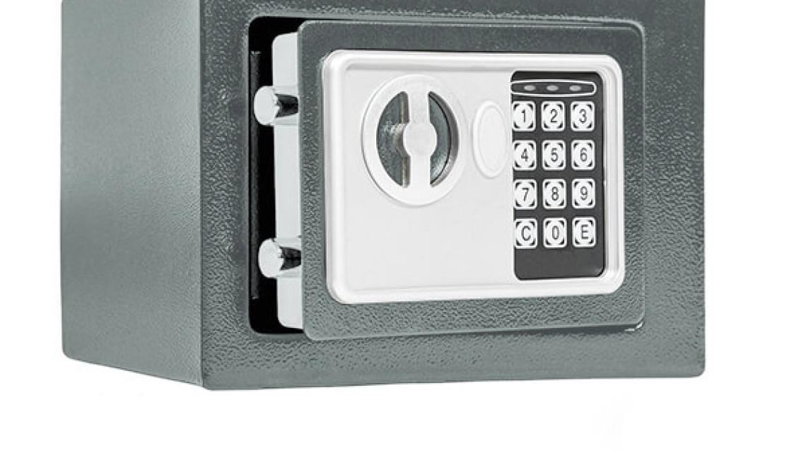 Timeless Tools Digitális széf 2 típusban - kicsi, szürke