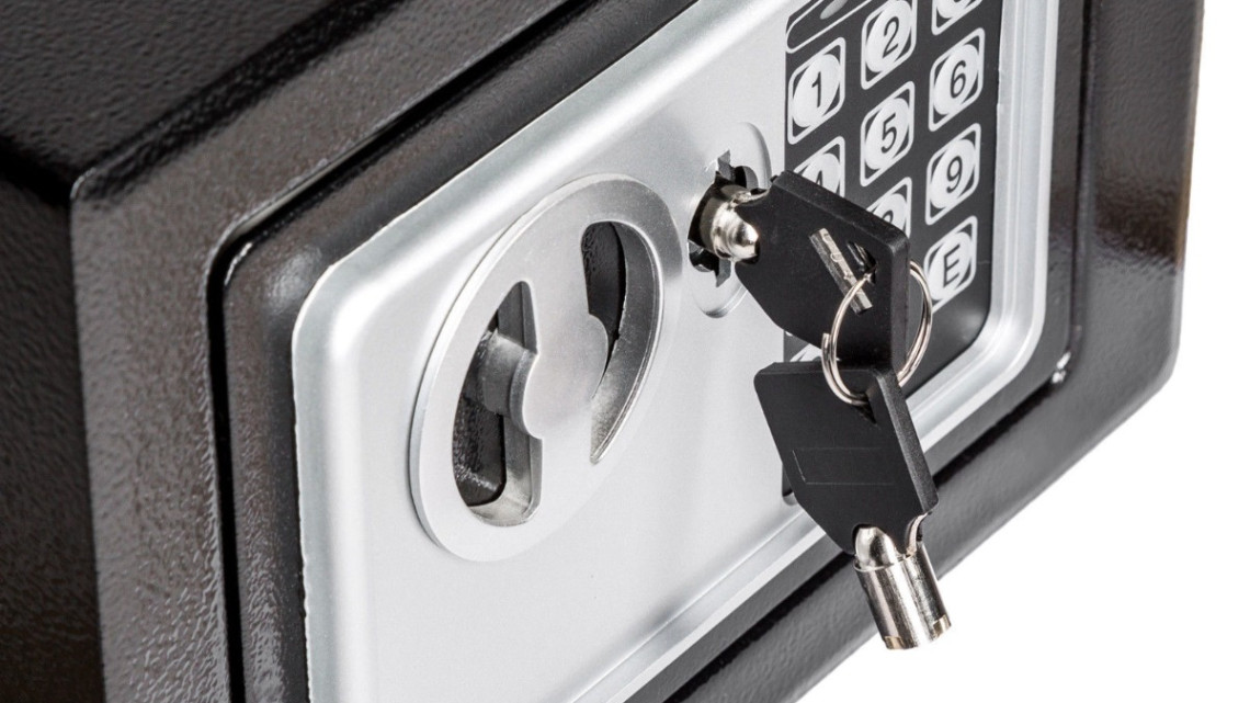 Timeless Tools Digitális széf 2 típusban - kicsi, fekete