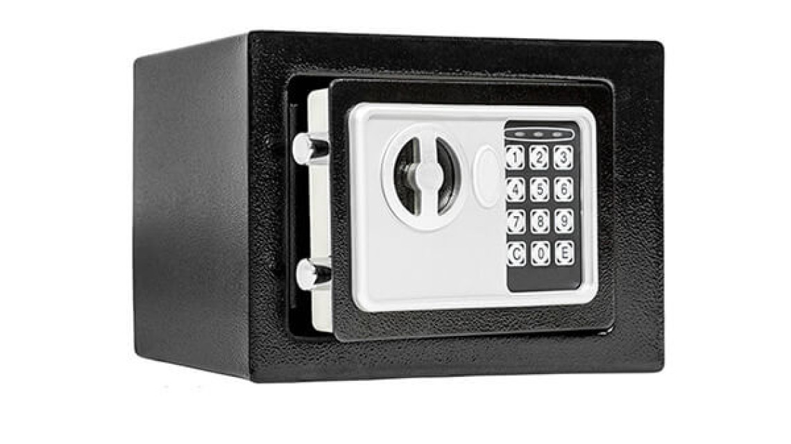 Timeless Tools Digitális széf 2 típusban - kicsi, fekete