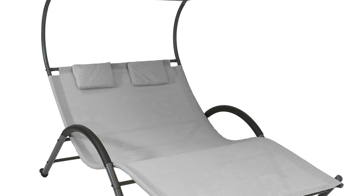 Timeless Tools 2 személyes DELUX napozóágy 3 színben-szürke