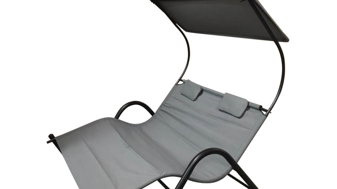 Timeless Tools 2 személyes DELUX napozóágy 3 színben-szürke