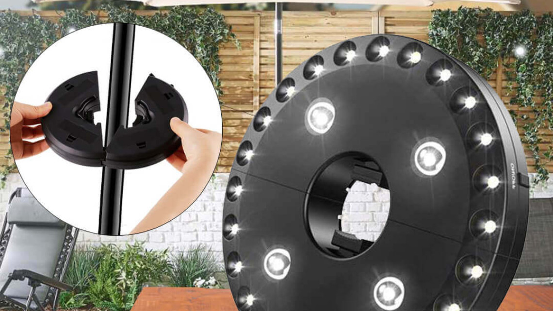 Timeless Tools LED-es lámpa napernyőkhöz