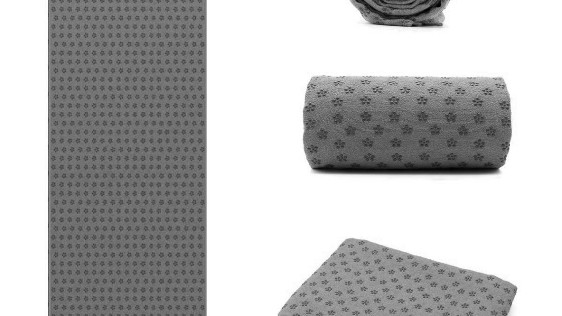 Timeless Tools Csúszásgátlós jógatörölköző ajándék táskával-szürke