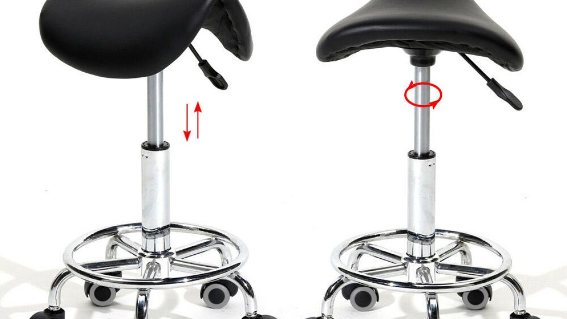 Timeless Tools Nyerges, gurulós kozmetikai szék-fekete