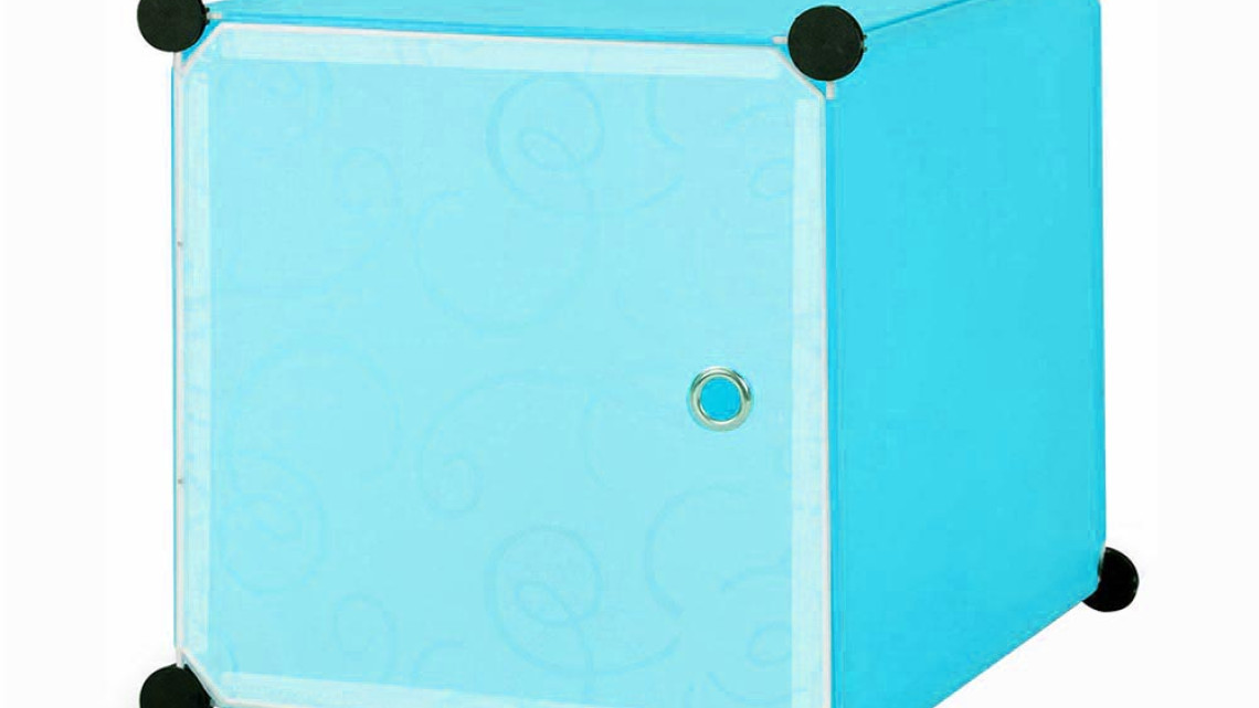 Timeless Tools Műanyag elemes szekrény-kék