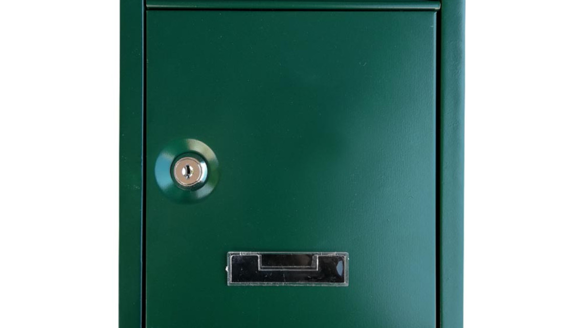 Timeless Tools Fém postaláda több színben-zöld