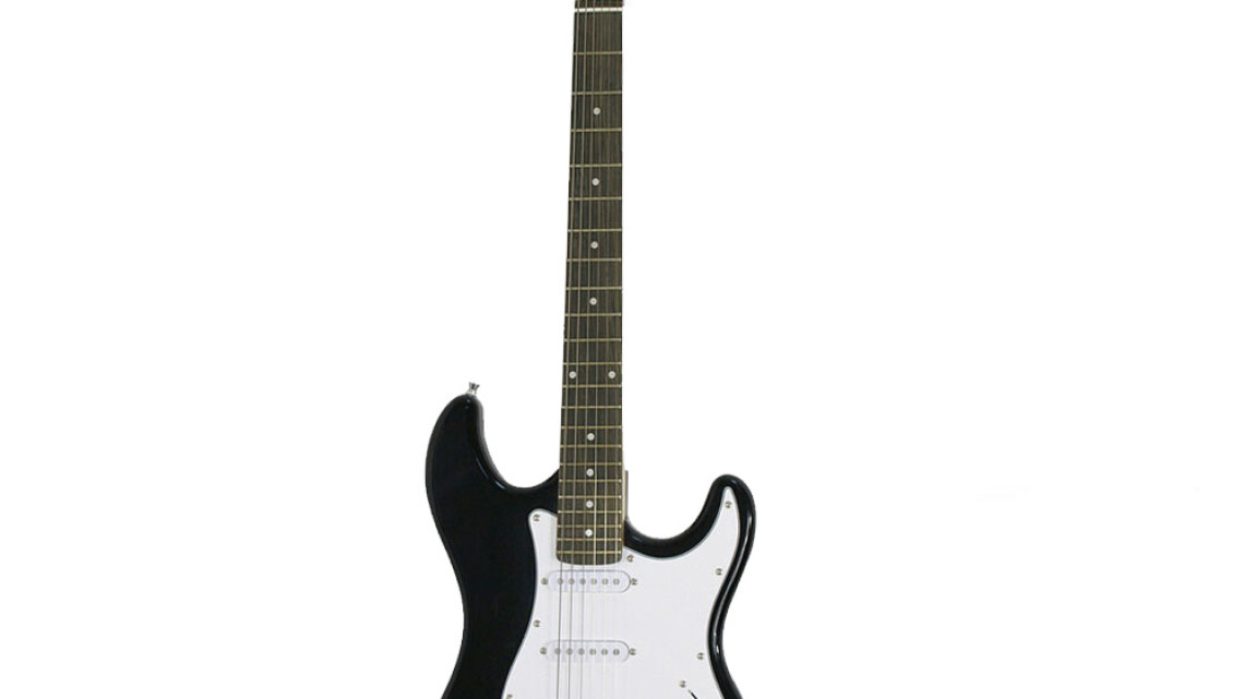 Timeless Tools Elektromos gitár szett kezdőknek, ajándék erősítővel-fekete