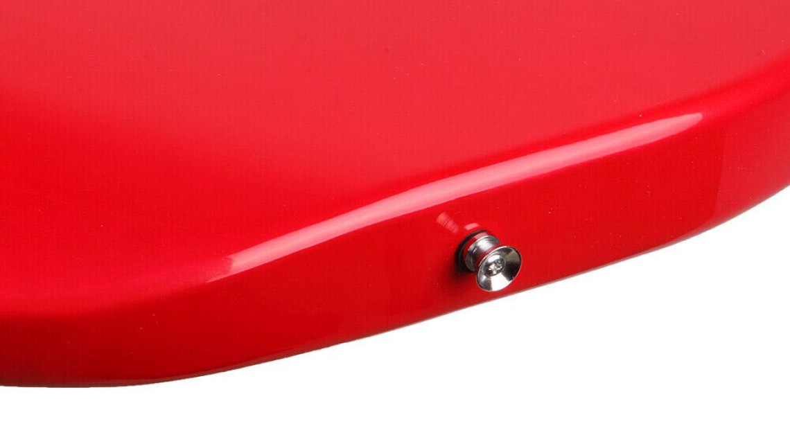 Timeless Tools Elektromos gitár szett kezdőknek, ajándék erősítővel-piros