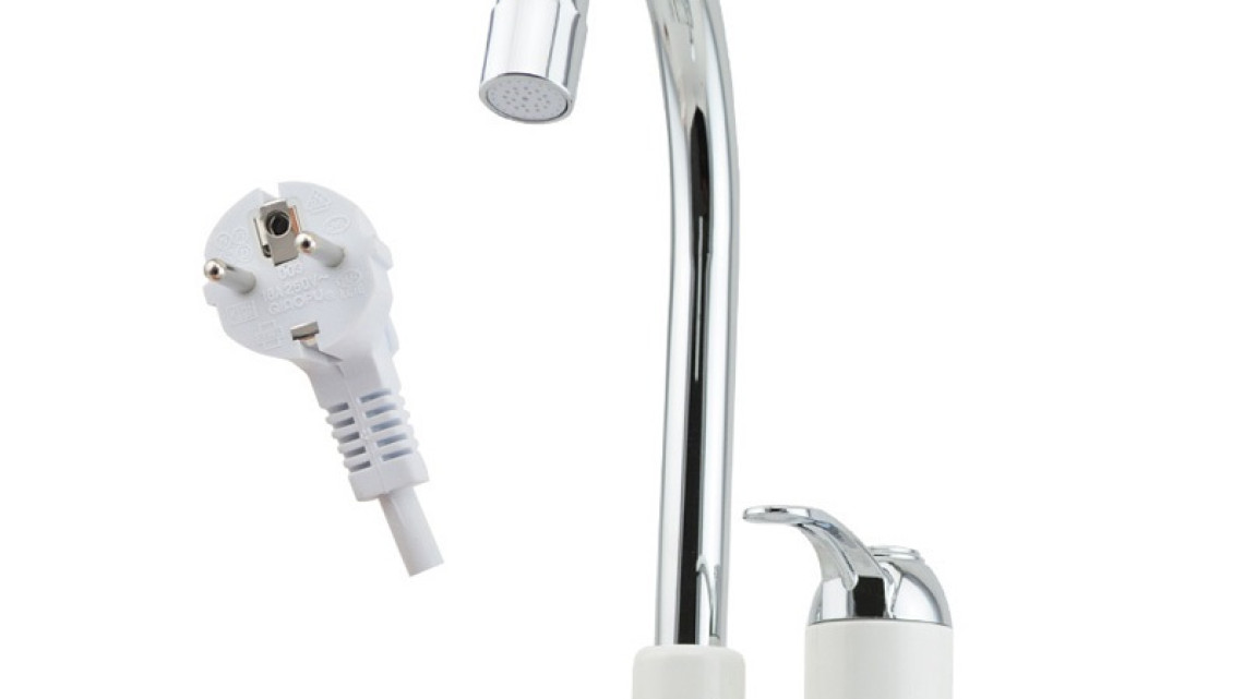 Timeless Tools LED kijelzős vízmelegítő csaptelep -fali, vízszintes csatlakozás