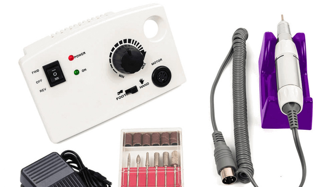 Timeless Tools Pedálos körömcsiszoló pedikűrhöz, manikűrhöz