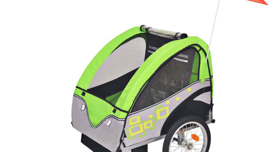 Timeless Tools Kerékpár utánfutó gyerekeknek, 30 kg teherbírás