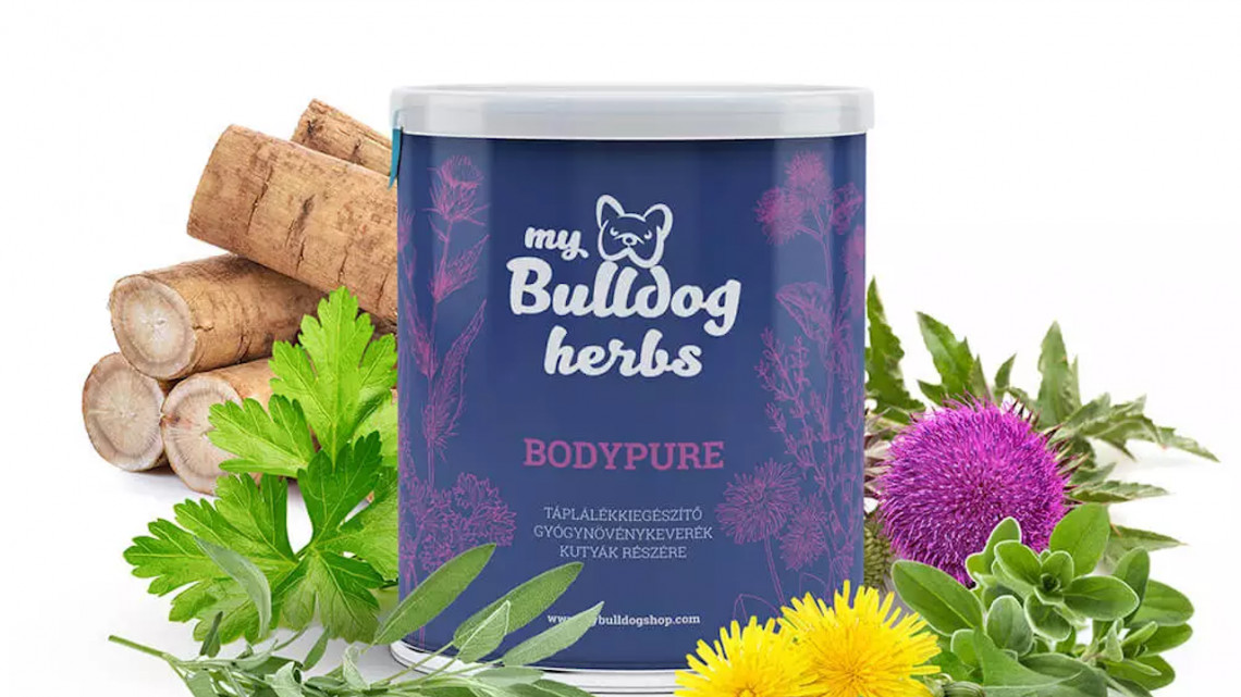 My Bulldog Herbs BODYPURE Természetes Gyógynövénkeverék