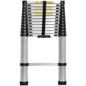 Timeless Tools Teleszkópos alumínium létra 3 méretben-4,1 méteres