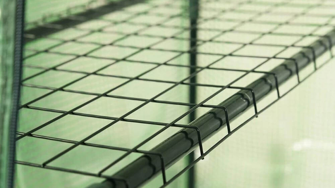 Timeless Tools Mobil melegház polcokkal