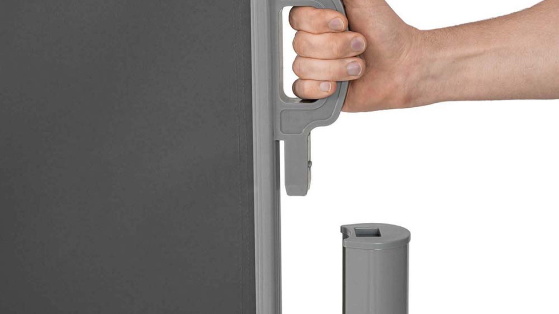 Timeless Tools Kihúzható árnyékolófal választható típusban és színben-szimpla-sötét szürke