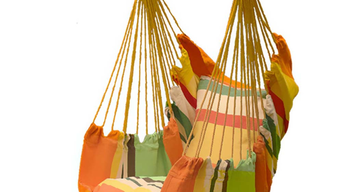 Timeless Tools Függőszék párnával-narancssárga