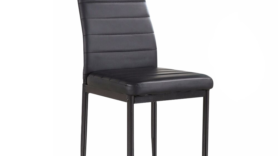 Timeless Tools 4 darabos étkezőszék szett, fekete