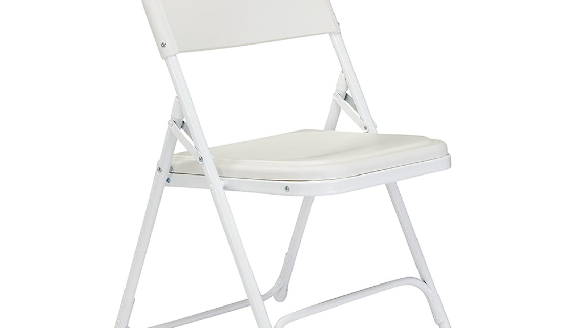 Timeless Tools Párnázott, összecsukható szék 4 db-os, fehér színben