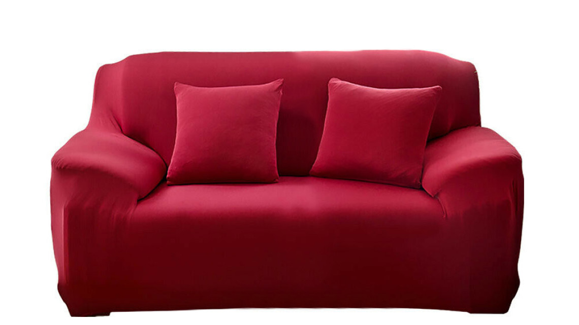 Timeless Tools Fotel-, és kanapévédő huzat több típusban-2 személyes kanapéhoz-bordó