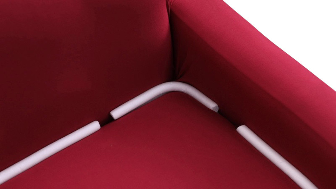 Timeless Tools Fotel-, és kanapévédő huzat több típusban-2 személyes kanapéhoz-bordó