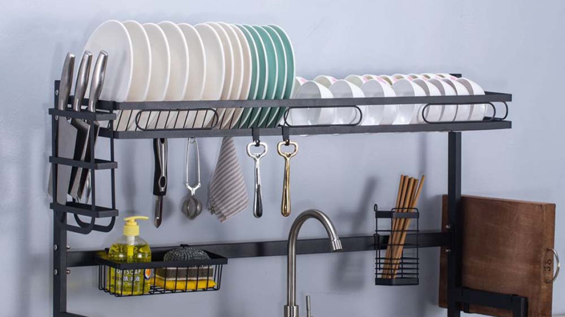 Timeless Tools Edényszárító mosogató fölé, dupla