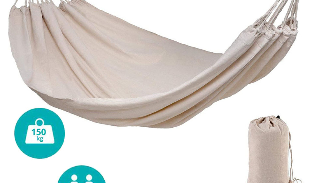 Timeless Tools Kétszemélyes függőágy-bézs