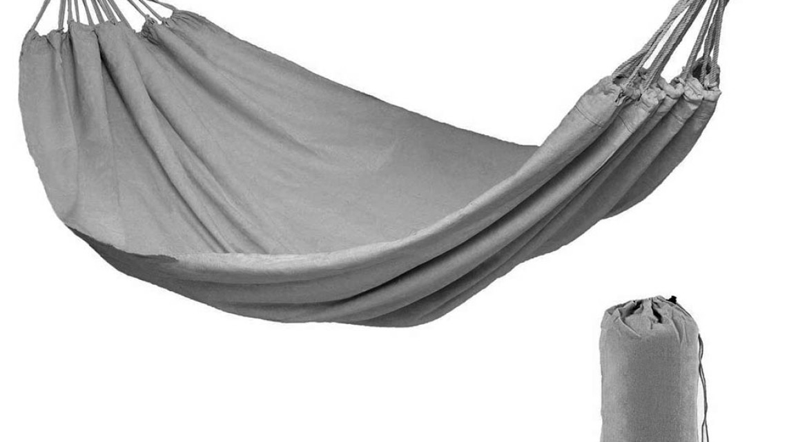 Timeless Tools Kétszemélyes függőágy-szürke