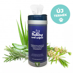 My Bulldog WET WIPES Tisztító és Szőrápoló Törlőkendő