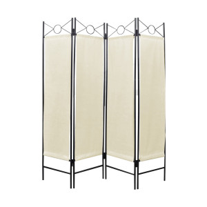 Timeless Tools 4 paneles térelválasztó paraván-bézs