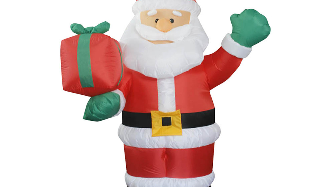 Timeless Tools Felfújható karácsonyi figurák-télapó, 150 cm