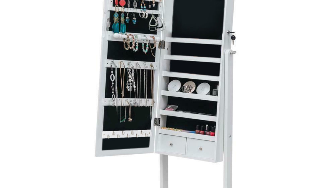 Timeless Tools Tükrös ékszertartó szekrény