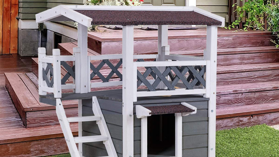 Timeless Tools Emeletes kutyaház/cicaház