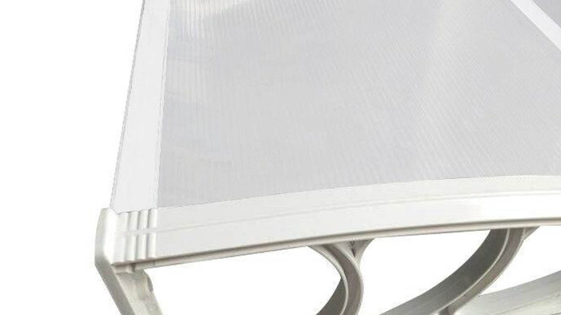 Timeless Tools Műanyag előtető több méretben és színben-300x90 cm-fehér