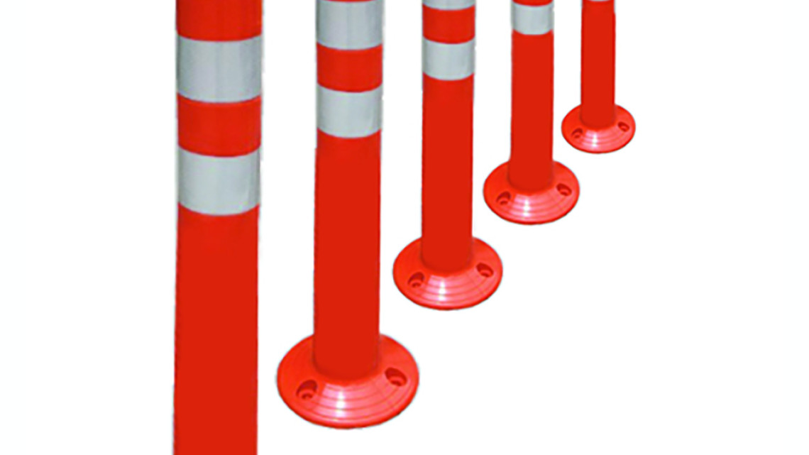 Timeless Tools Műanyag terelőoszlop 5 db