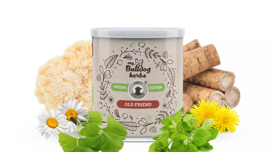 My Bulldog Herbs - OLD FRIEND Gyógynövény keverék idős kutyáknak