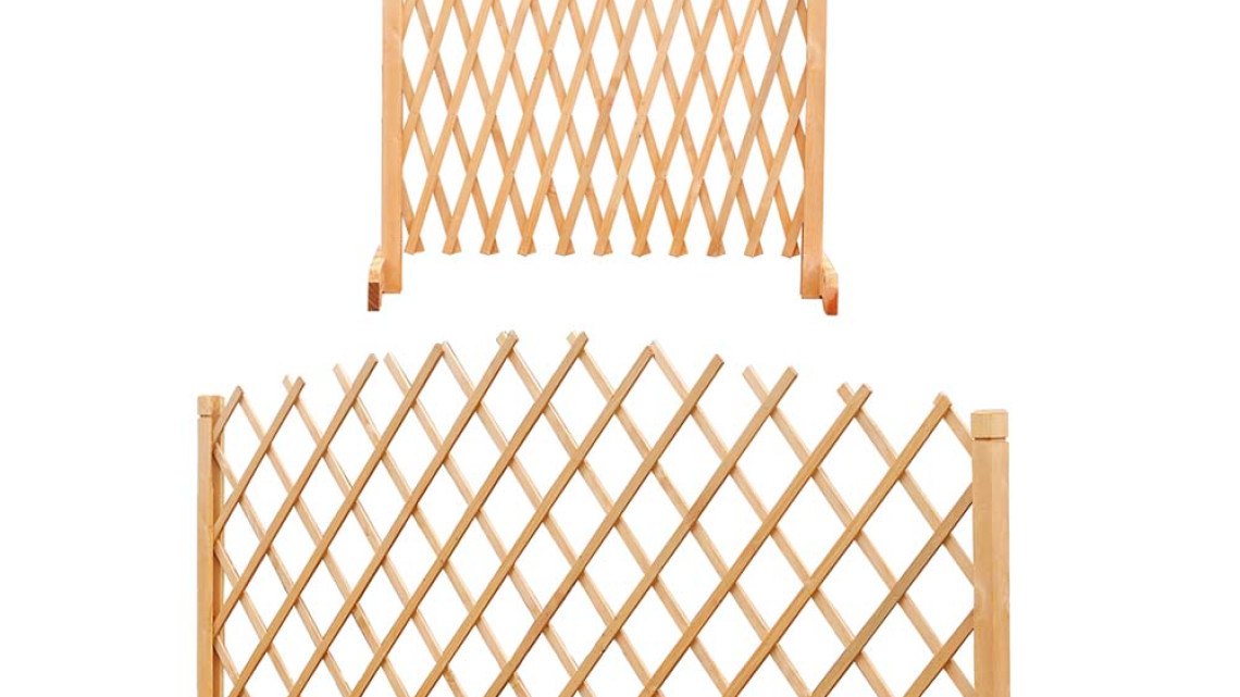 Timeless Tools 2 db-os állítható fa futtatórács növényeknek