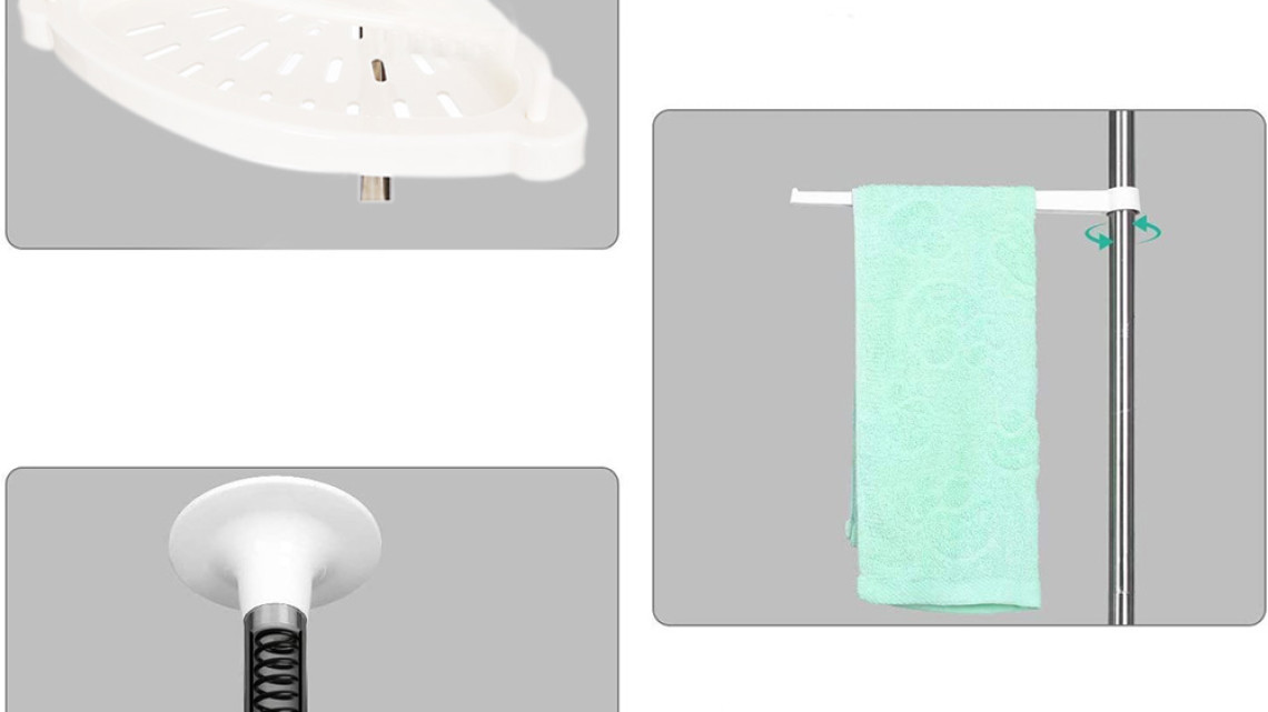 Timeless Tools Teleszkópos fürdőszobapolc