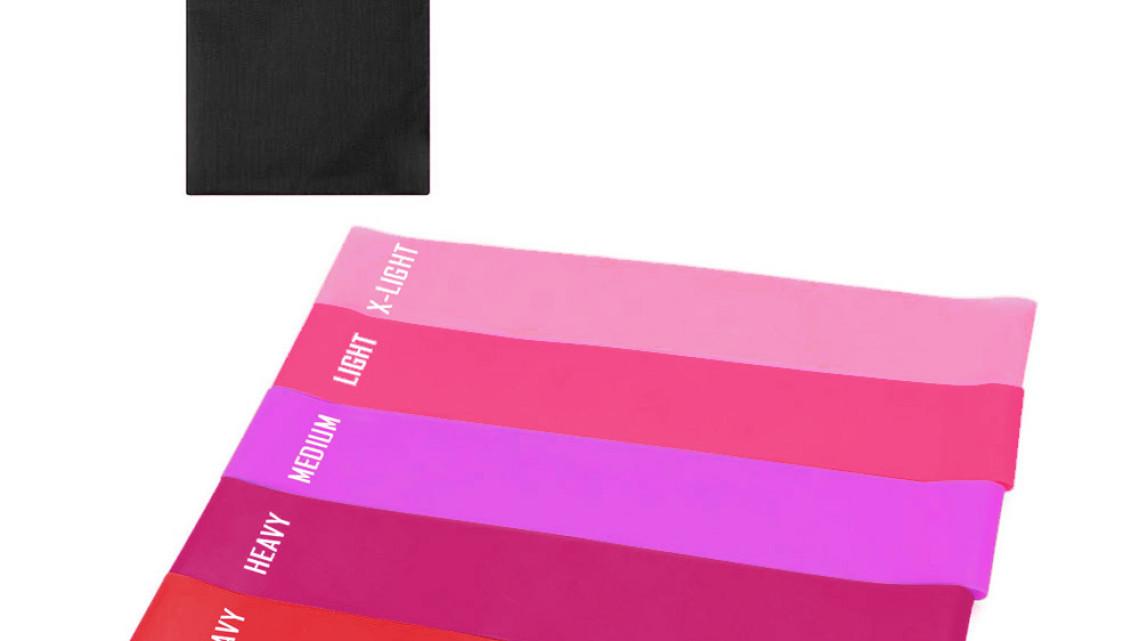 Timeless Tools 5 db-os gumiszalag, több típusban - rózsaszín