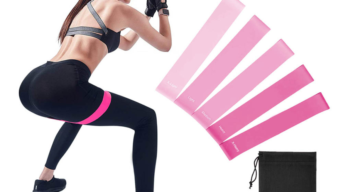 Timeless Tools 5 db-os gumiszalag, több típusban - rózsaszín