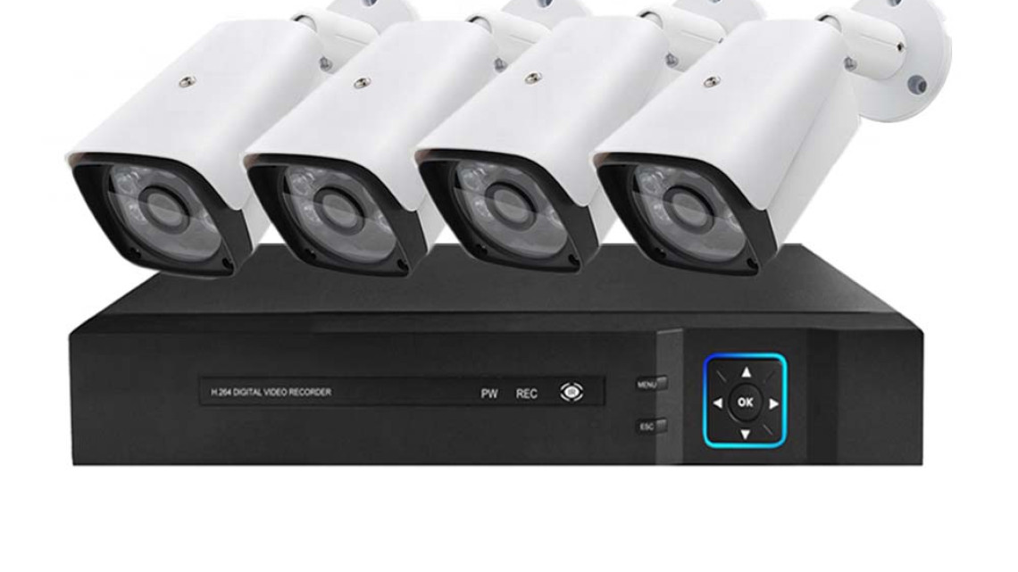 Timeless Tools Vezetékes AHD kamerarendszer - 4 kamerás