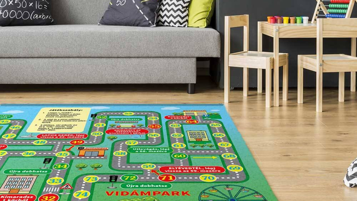 Timeless Tools Gyerekszőnyeg 130*180cm, több típusban-Társasjáték