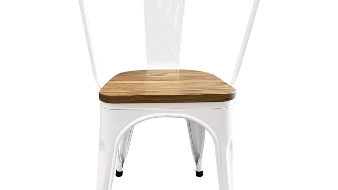 Timeless Tools Panni étkezőszék fém 2db, több színben-világos fa ülés