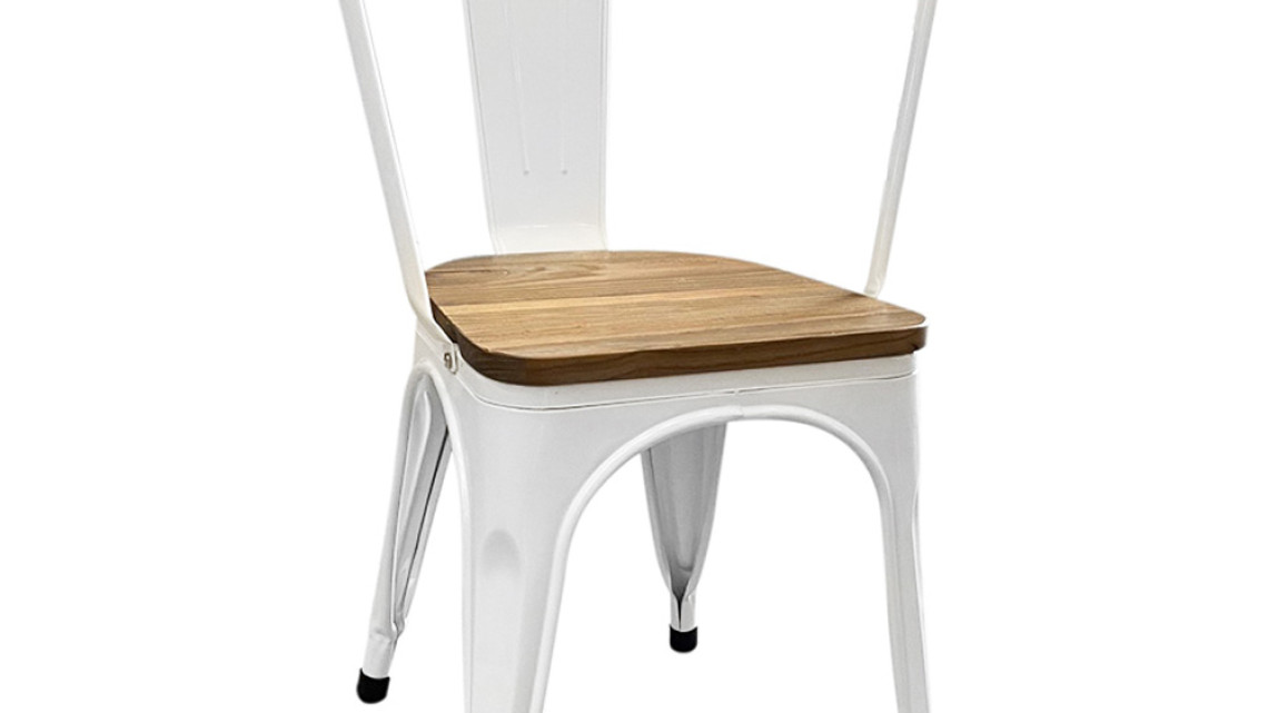 Timeless Tools Panni étkezőszék fém 2db, több színben-világos fa ülés