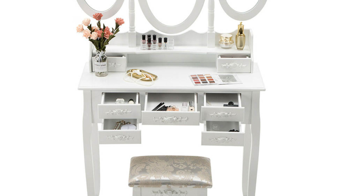 Timeless Tools Fésülködő asztal Milano, több színben-fehér