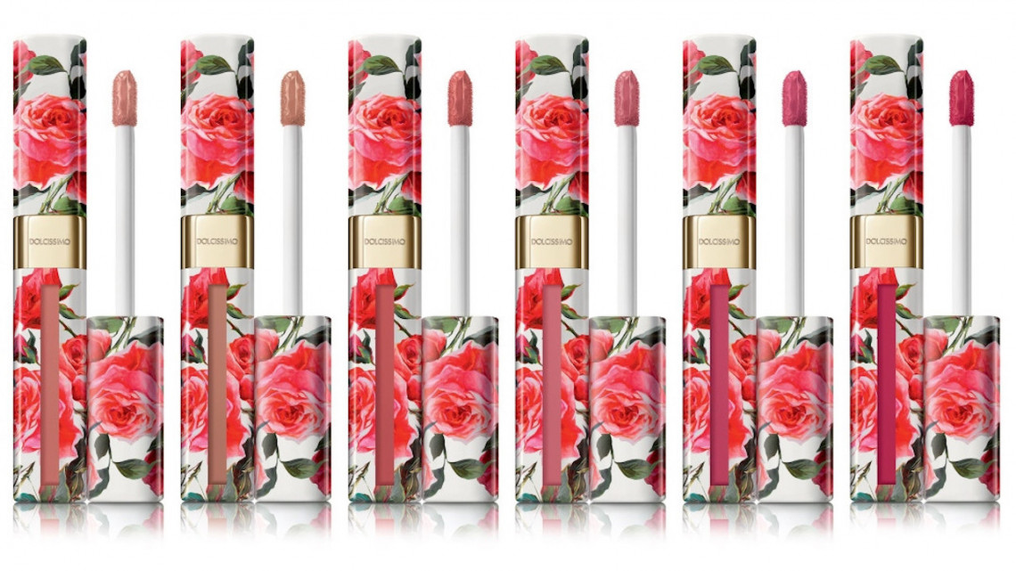 Dolce & Gabbana Dolcissimo Rose árnyalatú folyékony ajakrúzs