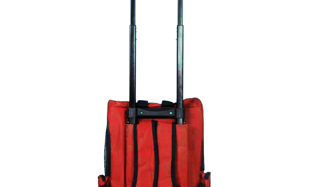 Timeless Tools 2 az 1-ben húzható kisállat hordozó, több színben-piros