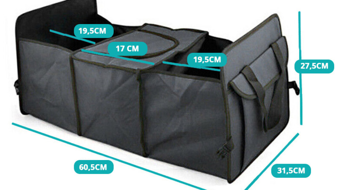 Timeless Tools Többrekeszes tároló csomagtartóba