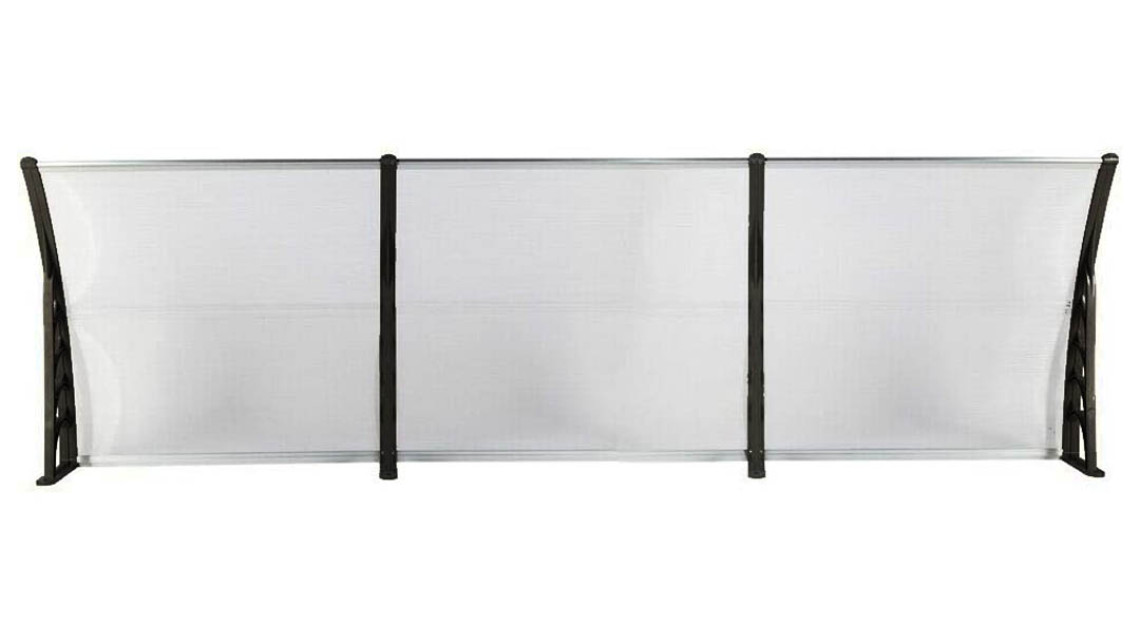 Timeless Tools Műanyag előtető több méretben és színben-300x90 cm-fekete