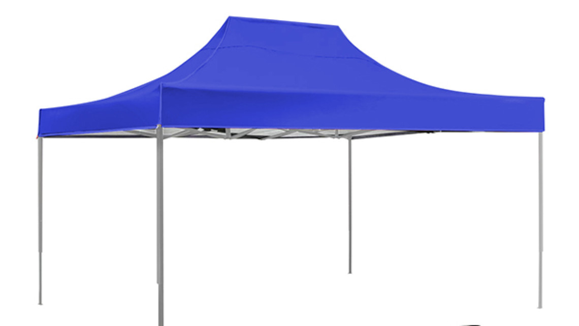 Timeless Tools Összecsukható kerti pavilon több típusban-2,9x4,25 méteres-kék-pavilon+hordtáska